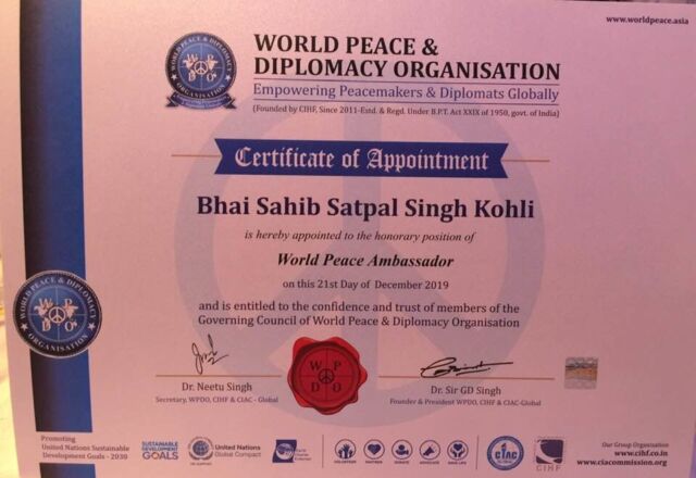 World Peace & Diplomacy Organisation